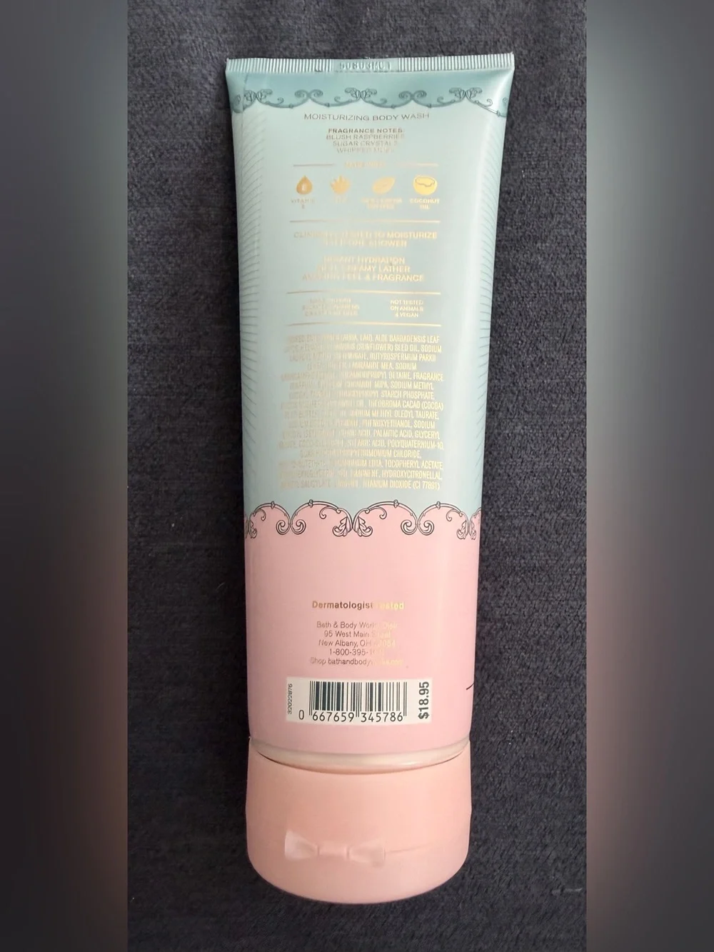 Bath & Body Works Sweetest Song Moisturizing Body Wash 10oz New